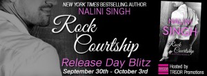 Rock Courtship by Nalini Singh Release Day Blitz & Giveaway