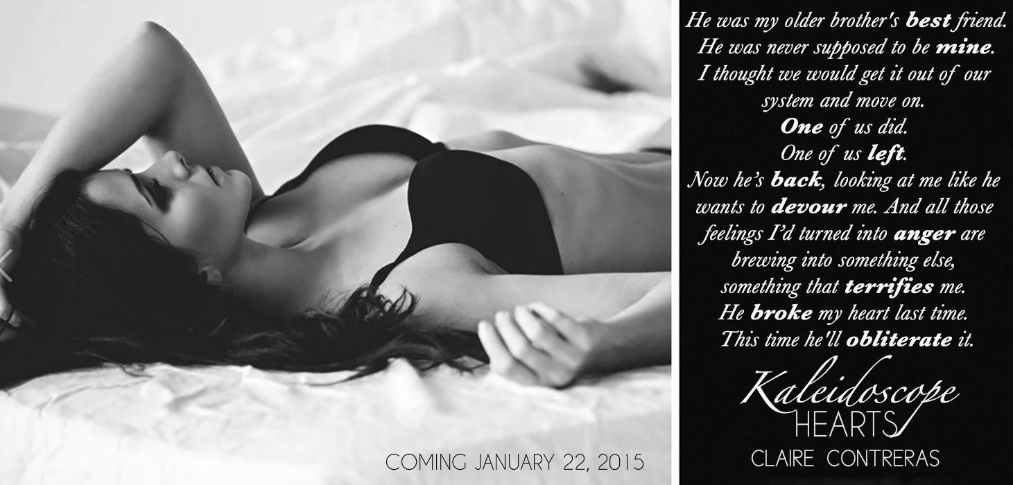 Blurb reveal for Claire Contreras next book Kaleidoscope Hearts