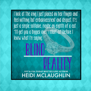 Blind Reality by Heidi McLaughlin- Teaser!