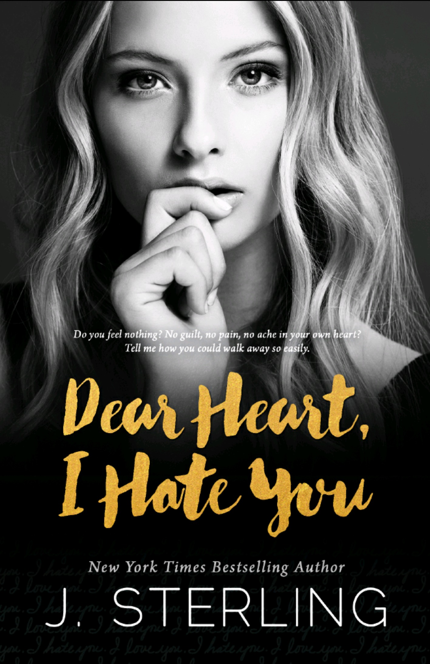 Dear Heart, I Hate You by J. Sterling Cover Reveal