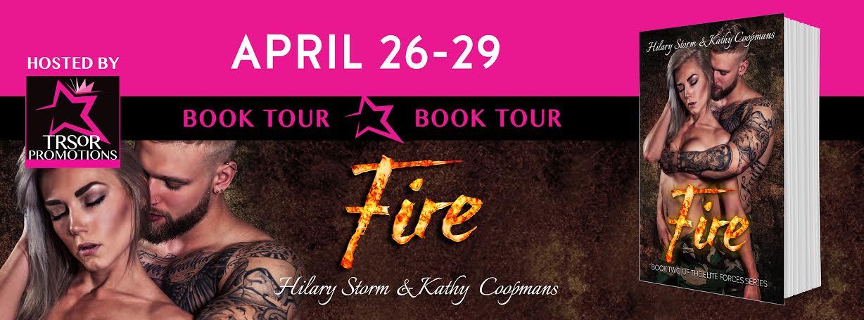 Blog Tour and Giveaway Fire by Hilary Storm & Kathy Coopmans