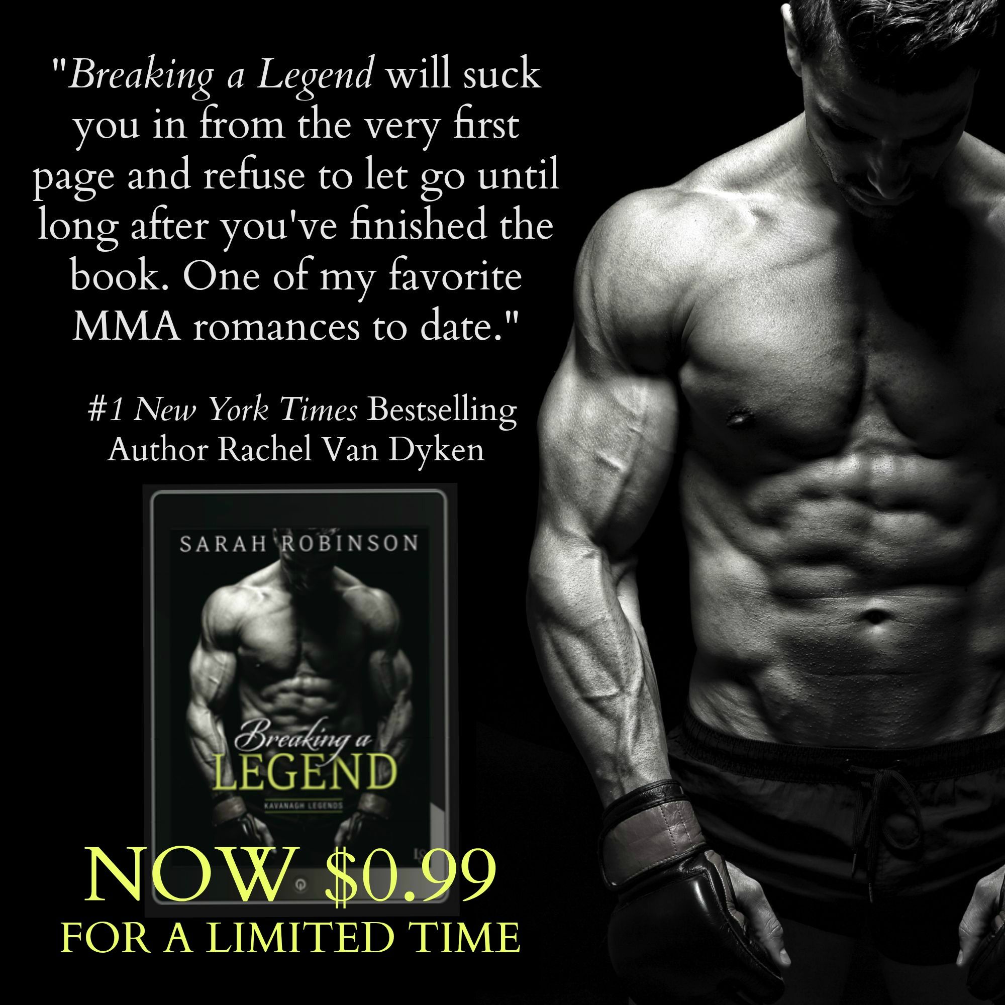 Breaking A Legend is on sale for .99 and watch the new trailer and enter to win