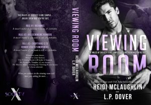 Viewing Room by L.P. Dover and Heidi McLaughlin- Cover Reveal