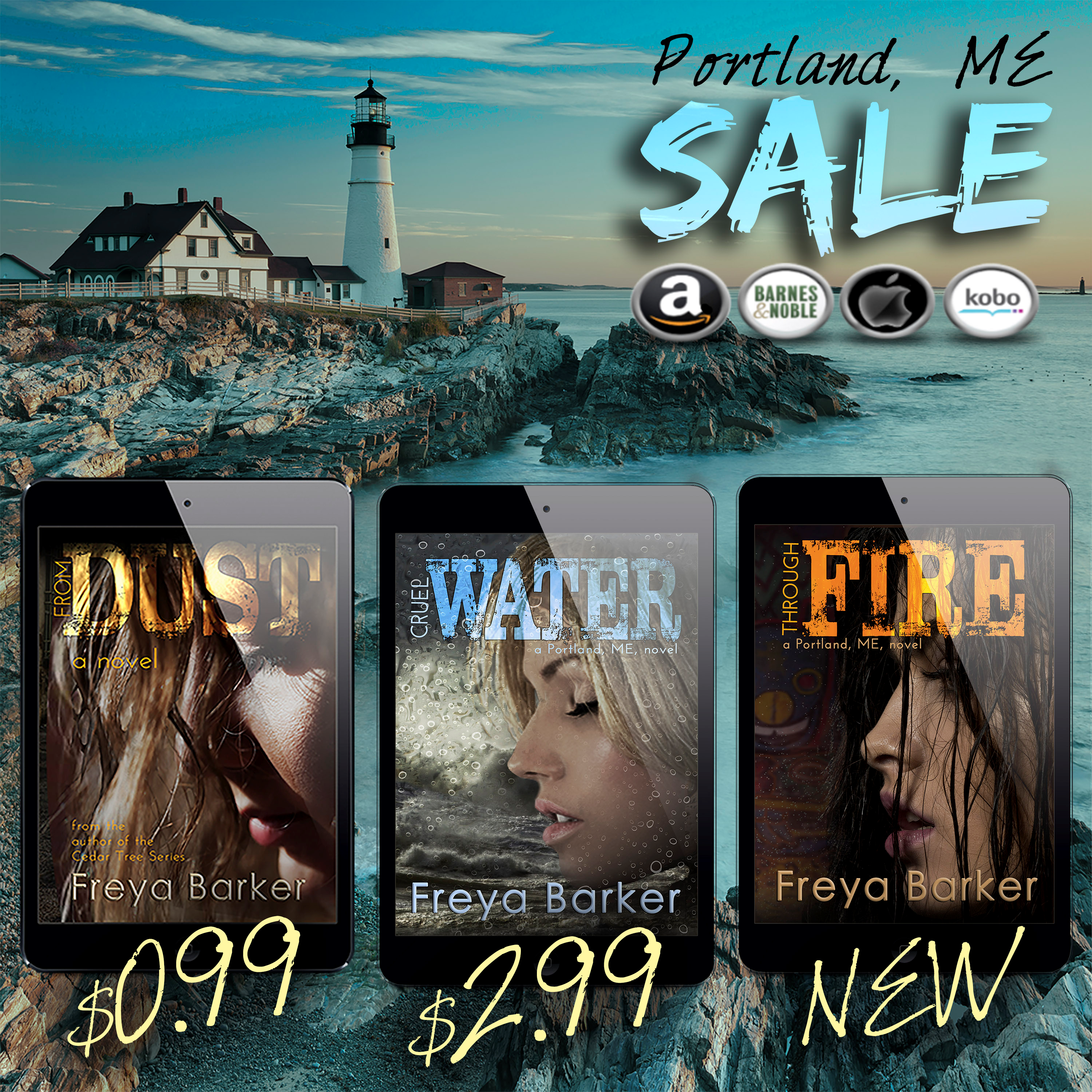 Portland, ME Series by Freya Barker Sale