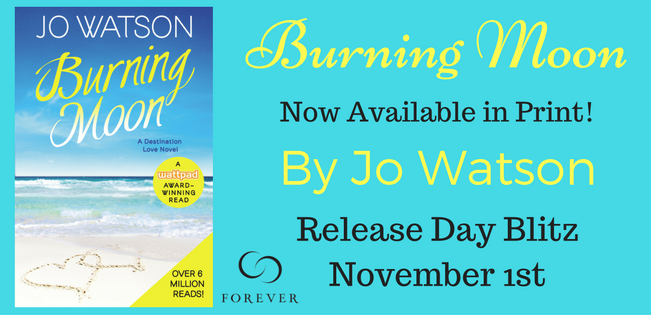 Burning Moon by Jo Watson Release Blitz + Giveaway