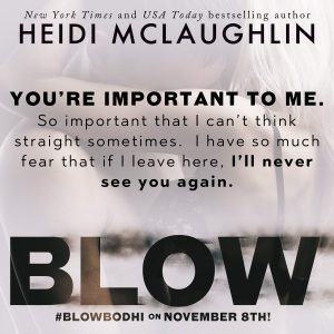 Blow by Heidi McLaughlin- Teaser