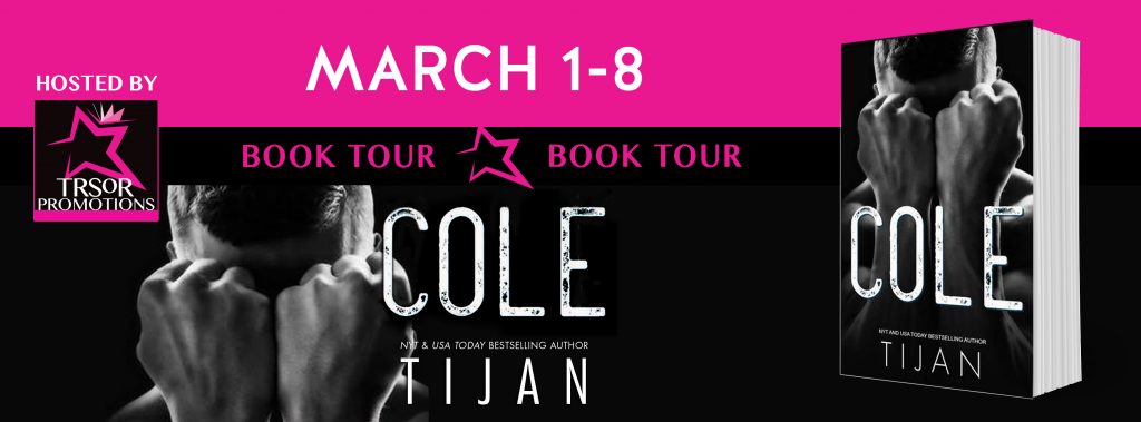 Interview with Cole and blog tour for Cole by Tijan