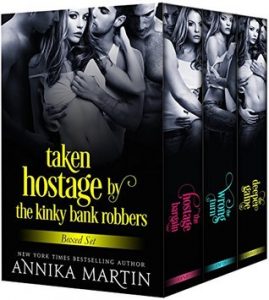 Review Taken Hostage by The Kinky Bank Robbers by Annika Martin