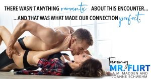 Taming Mr. Flirt by Am Madden and Joanne Schwehm Teaser