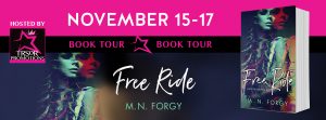 Blog Tour and review Free Ride by M.N. Forgy