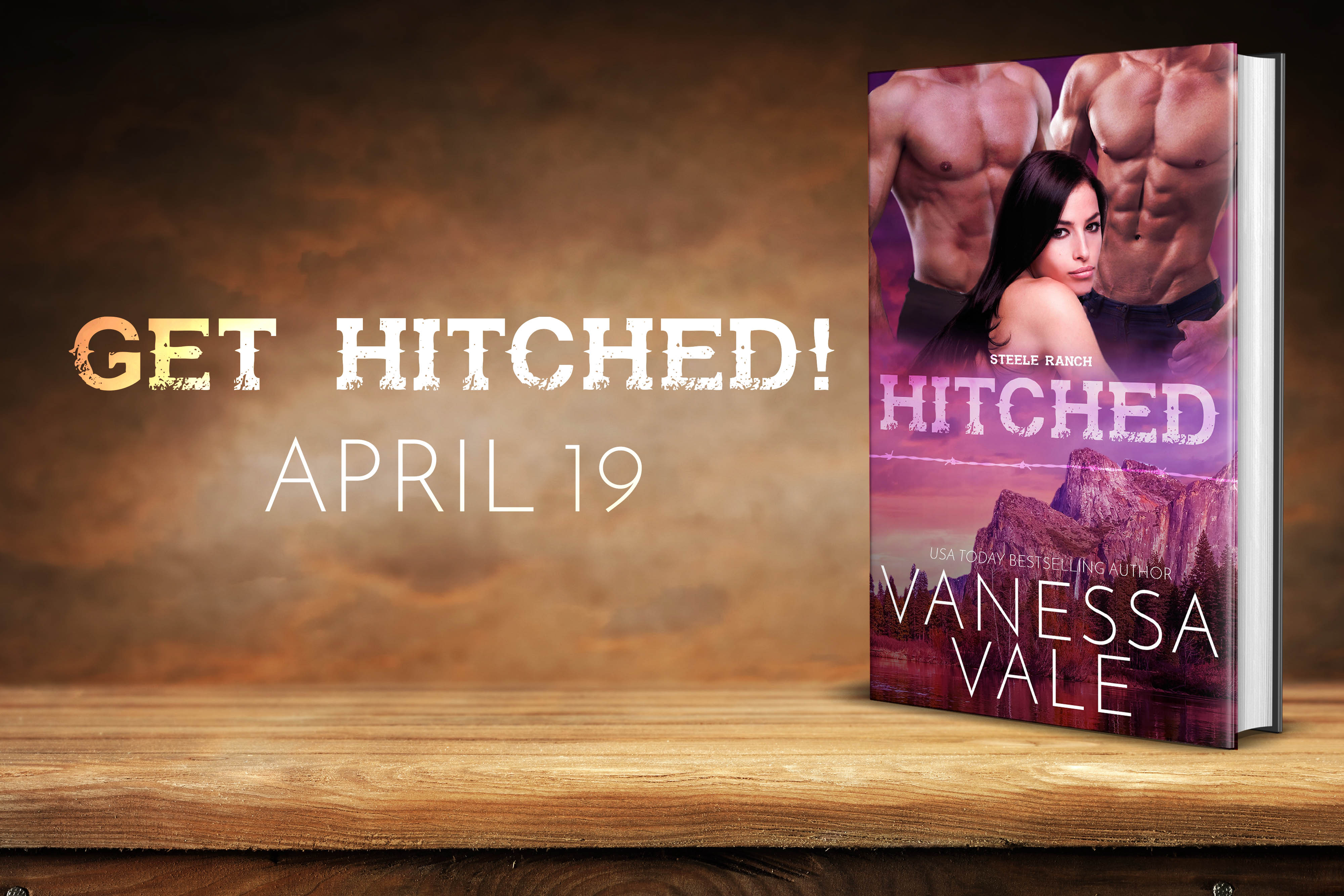 Hitched by Vanessa Vale Cover Reveal
