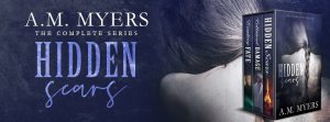 Hidden Scars Box Set by A.M. Myers Release and Sale