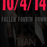 Teaser for Fallen Fourth Down chapter one of Fallen Crest Alternative and a giveaway.