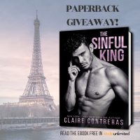 Closed- The Sinful King by Claire Contreras Release and Giveaway