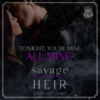Teaser Reveal: Savage Vicious Heir Part 2 by Caitlyn Dare